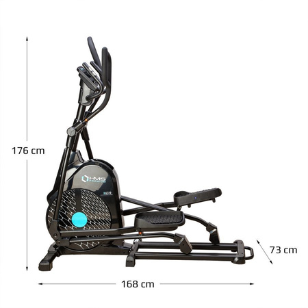 Trenażer Eliptyczny Magnetyczny Treningowy Do Ćwiczeń Cardio Automatyczny
