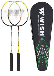 Zestaw Rakiety Paletki Do Gry W Badmintona ISODYNAMIC + Pokrowiec WISH