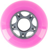 Kółka Do Łyżworolek Kauczukowe Zestaw 4 szt. Różowe 90 mm Nils Extreme