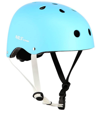 Kask Regulowany Orzeszek + Ochraniacze Zestaw Na Rolki Rower Hulajnogę NILS
