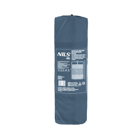 Śpiwór Turystyczny Podwójny Z Zagłówkiem Pod Namiot Duży 220x150 cm NILS