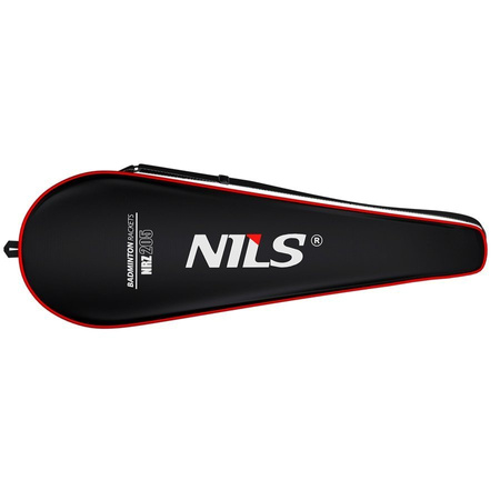 Zestaw 2 Rakiety + 6 Lotek Piórkowych Do Gry W Badmintona W Pokrowcu NILS