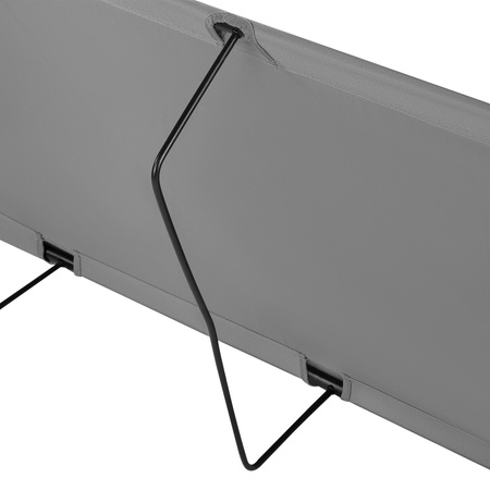 Łóżko Składane Polowe Turystyczne Leżak Leżanka Do 150 kg Przenośne NILS