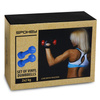 Hantle Ciężarki Winylowe Do Ćwiczeń Fitness Treningu Zestaw 2x2 kg SPOKEY