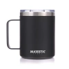 Kubek Termiczny Termos Turystyczny Stalowy 400 ml MAJESTIC SPORT