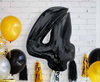Balon Foliowy Dekoracja Na Urodziny Rocznice Jubileusze Cyfra 4 GODAN 92 cm