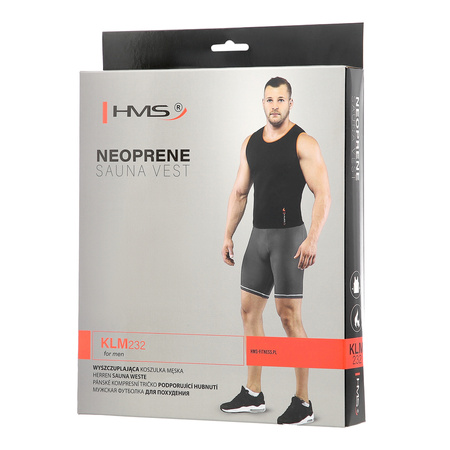 HMS Wyszczuplająca Koszulka Neoprenowa Męska