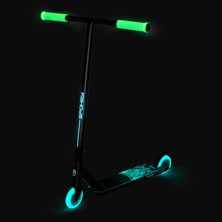 SPOKEY Hulajnoga Wyczynowa Młodzieżowa Świecąca W Ciemności Kółka 100 mm ABEC-7