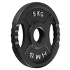 Talerze Olimpijskie Obciążenia Na Gryf Sztangę Do Ćwiczeń HMS Zestaw 2x5 kg