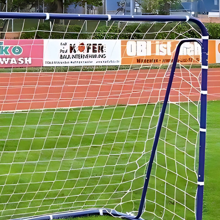 SPARTAN Siatka do Bramki Piłkarskiej DUŻA 240x160x100 cm