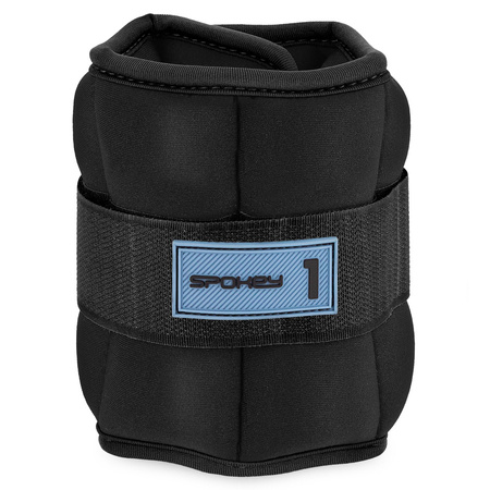 Obciążenia Ciężarki Na Kostki Nadgarstki Do Ćwiczeń Fitness 2x1 kg SPOKEY