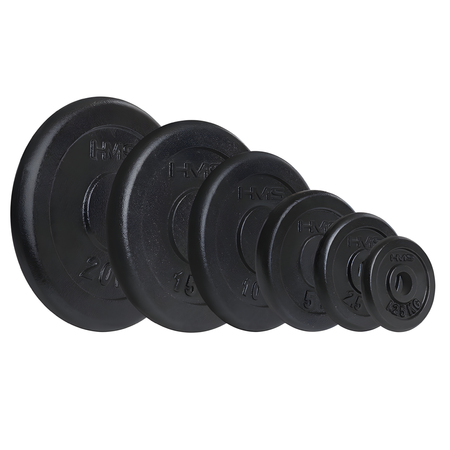 Obciążenie Żeliwne Talerz Na Gryf Sztangę Do Treningu Siłowego HMS 5 kg