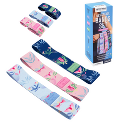 Zestaw 3 Gum Taśm Oporowych Treningowych Do Ćwiczeń Fitness Crossfit Rozciągania 20-30 kg