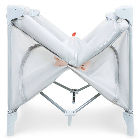 Kojec Składany Łóżeczko Turystyczne Teddy Bear Dla Dzieci + Materac