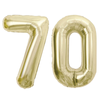 Balony Foliowe Dekoracja Na 70 Urodziny Rocznice Szampańskie 85 cm GODAN