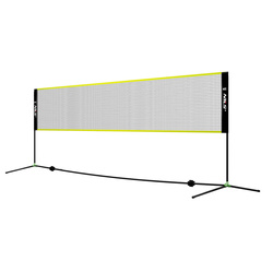 NILS Zestaw Siatka + Stelaż Do Gry Rekreacyjnej W Badmintona 500 cm 