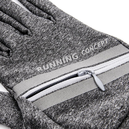 Rękawice Rękawiczki Zimowe Sportowe Do Biegania Ciepłe Narciarskie METEOR