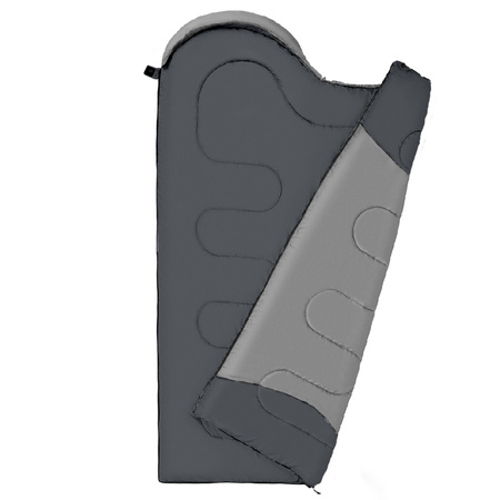 NILS Śpiwór Turystyczny Mumia Ciepły Z Kapturem 215x75 cm
