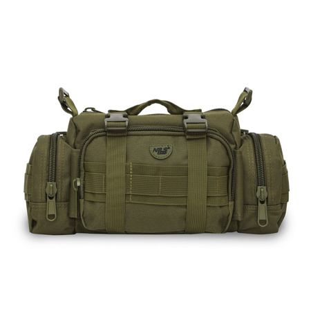 Saszetka Nerka Biodrowa Na Ramię Czarna Miejska Na Pasku Do Biegania 5 L