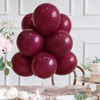 Balony Klasyczne Pastelowe Burgundowe Na Imprezę Przyjęcie 5" 100 szt.