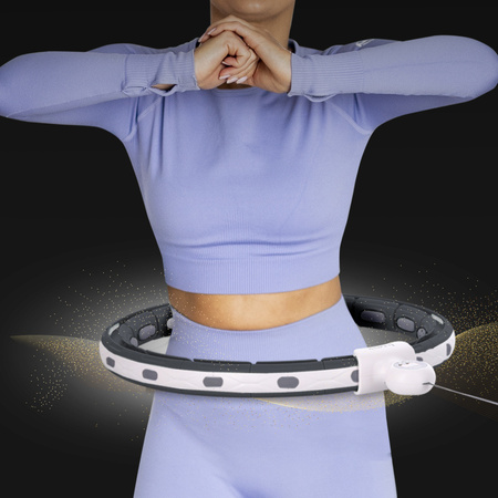 HMS Hula Hop Odchudzające Z Wypustkami i Obciążnikiem + Pas