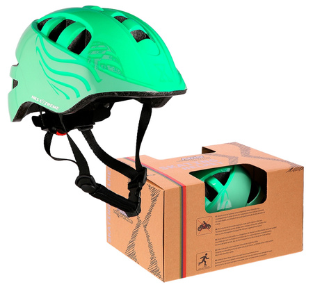 Kask Na Rolki Rower Hulajnogę Regulowany Dla Dzieci Orzeszek + Zestaw Ochraniaczy