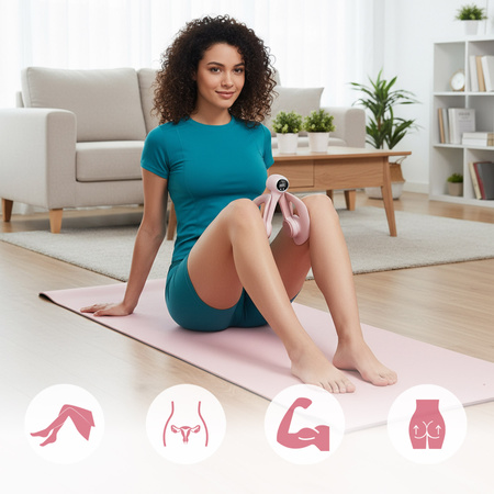 Agrafka Motylek Do Ćwiczeń Ud Mięśni Kegla Miednicy Nóg Bioder Z Licznikiem