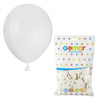 Balony Białe Klasyczne Pastelowe Lateksowe Na Wesele Komunię 5" 100 szt.
