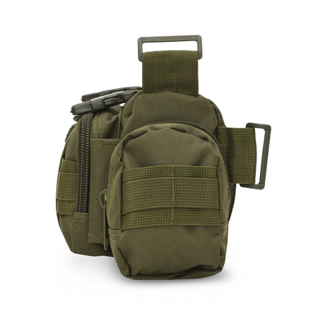 Saszetka Nerka Biodrowa Na Ramię Czarna Miejska Na Pasku Do Biegania 5 L