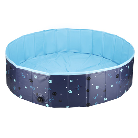 Basen Dla Psa Zwierząt Składany Ogrodowy 120x30 cm Kojec Do Kąpieli NILS