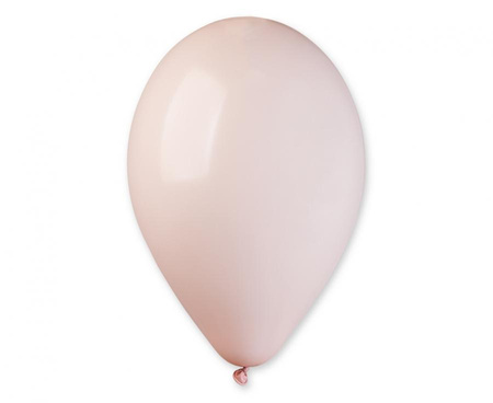 Balony Klasyczne Pastelowe Jasnoróżowe Lateksowe Na Urodziny 12" 100 szt.
