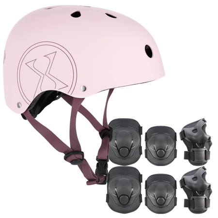 Kask Na Rolki Rower Hulajnogę Regulowany Dla Dzieci Orzeszek + Ochraniacze