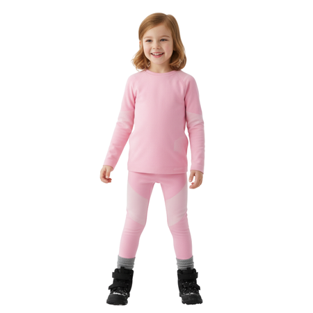 Odzież Bielizna Termiczna Termoaktywna Zimowa Narciarska Dla Dziewczynki