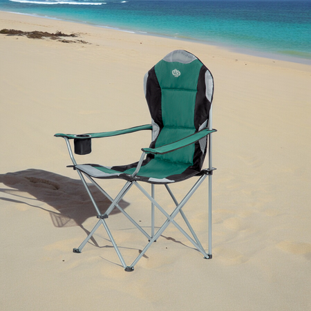 NILS Krzesło Plażowe Turystyczne Składane Kempingowe Ogrodowe + Pokrowiec