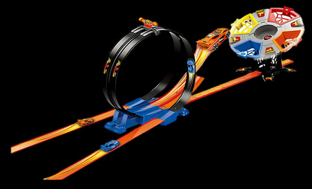 Tor Samochodowy Wyścigowy Dla Dzieci 174 cm + 2 Samochody