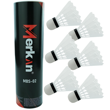 Zestaw Rakiet Do Gry Rekreacyjnej W Badmintona WISH + 6 Lotek Nylonowych