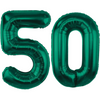 Balony Foliowe Na 50 Urodziny Dekoracja Na Rocznicę Duże 85 cm Zielone