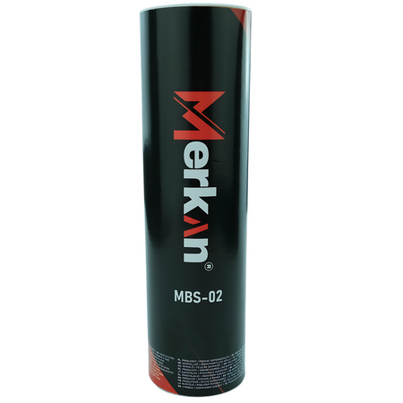 Lotki Do Gry Rekreacyjnej W Badmintona Nylonowe Białe MERKAN Komplet 6 szt.