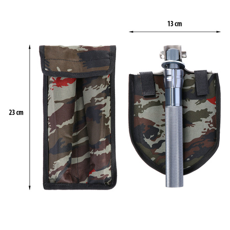 NILS Wielofunkcyjna Uniwersalna Składana Saperka Turystyczna 11w1