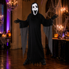 Strój Przebranie Na Halloween Dla Dziecka Duch Kostium + Maska Krzyk GODAN
