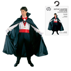 Strój Kostium Peleryna Wampira Na Halloween Karnawał Dla Dorosłych GODAN