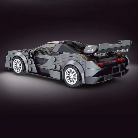 PO ZWROCIE Z USZKODZONĄ GABLOTKĄ Mould King Klocki Konstrukcyjne Samochód Wyścigowy 352 Elementy + Gablota