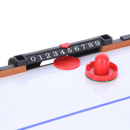 Stół Do Cymbergaja Air Hockey + 2 Krążki Gra Zręcznościowa Dla Dzieci NILS