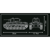 Klocki Konstrukcyjne Czołg KV-1 924 Elementy MOULD KING