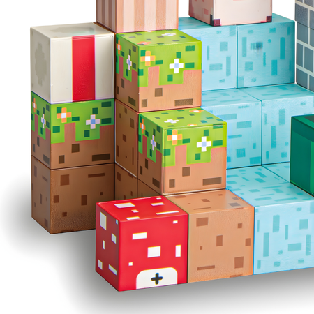 Klocki Magnetyczne Konstrukcyjne Zestaw 75 Elementów Edukacyjne Dla Dzieci