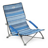 NILS Leżak Plażowy Ogrodowy Składany Fotel Turystyczny + Pokrowiec