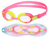 NILS Dziecięce Okularki Pływackie Do Pływania Na Basen Różowo-Żółte