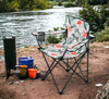 NILS Krzesło Turystyczne Wędkarskie Fotel Składany