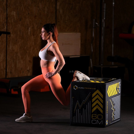 Skrzynia Plyometryczna Do Ćwiczeń Fitness Treningu Crossfit Antypoślizgowa