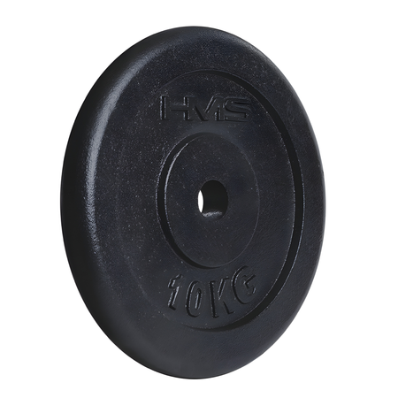 Obciążenie Żeliwne Talerz Na Gryf Sztangę Do Treningu Siłowego HMS 10 kg